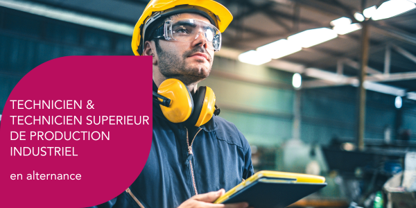 Technicien & technicien supérieur de production industrielle en alternance à l'Afpa Chartres !